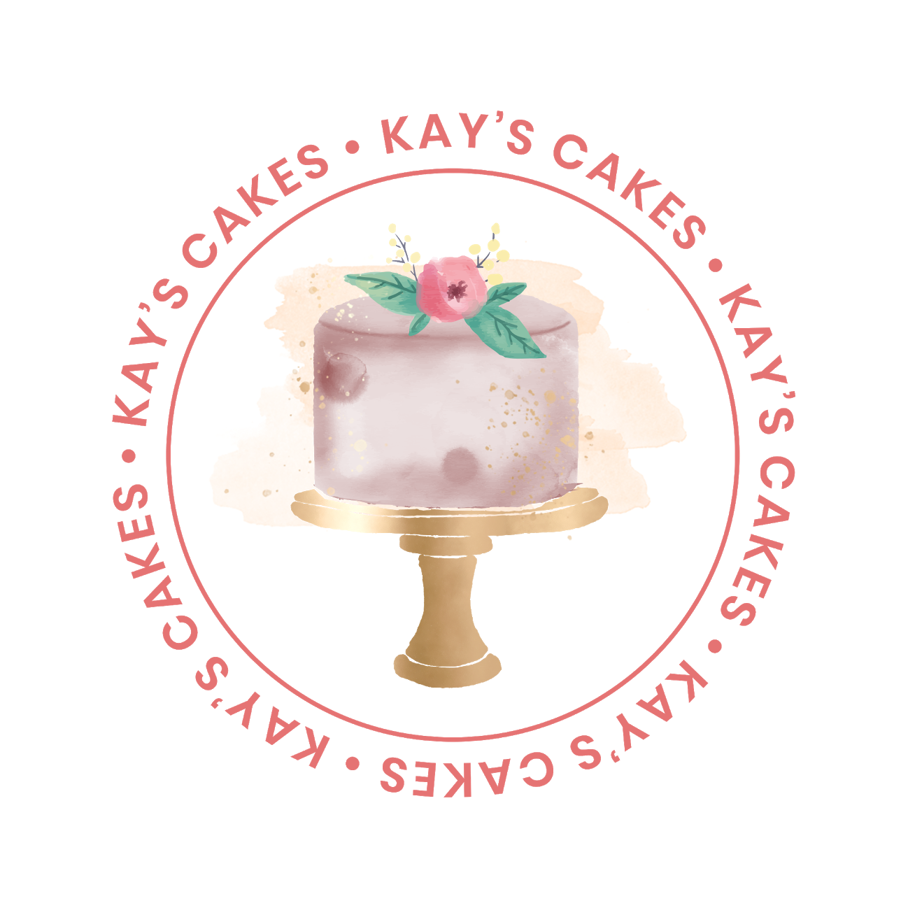 Custom Cake Studio - Scrumptious Branding & Logo Design • Idle Plum Design  Co